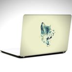 Dekolata Kurt Minimal Laptop Sticker 19 Inch (40,5X27Cm)