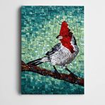 Dekolata Kuş Mozaik Kanvas Tablo 20 x 30 CM