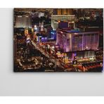 Dekolata Las Vegas 3 70x100 cm Kanvas Tablo