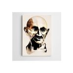 Dekolata Mahatma Gandhi 40x60 cm Kanvas Tablo