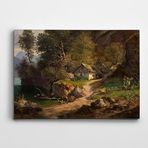 Dekolata Manzara Doğa Kanvas Tablo 20 x 30 CM