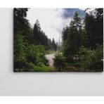 Dekolata Nehir ve Orman 50x70 cm Kanvas Tablo