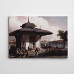 Dekolata Osmanlı Şadırvan 140x200 cm Kanvas Tablo