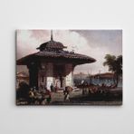 Dekolata Osmanlı Şadırvan 35x50 cm Kanvas Tablo