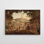 Dekolata Osmanlı Sokakları 35x50 cm Kanvas Tablo