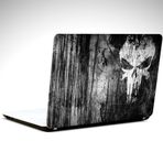 Dekolata Punisher Karanlık Duvar 40.5x27 cm Laptop Sticker