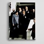 Dekolata Renkli Atatürk 25x35 cm Kanvas Tablo