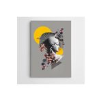 Dekolata Roma Askeri Modern Sanat 50x70 cm Kanvas Tablo