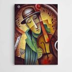 Dekolata Satranç Kanvas Tablo DK002302 85 x 120 CM