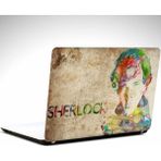 Dekolata Sherlock Holmes 29x24 cm Laptop Sticker
