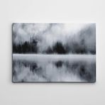 Dekolata Sis Siyah Beyaz 100x140 cm Kanvas Tablo