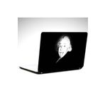 Dekolata Siyah Beyaz Einstein 38x27 cm Laptop Sticker