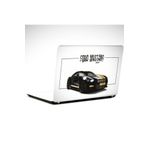 Dekolata Siyah Mustang 29x24 cm Laptop Sticker