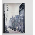Dekolata Sokak Lambaları 40x60 cm Kanvas Tablo