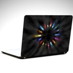 Dekolata Sonsuzluk Renkler 38x27 cm Laptop Sticker