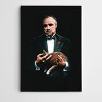 Dekolata The Godfather 30x40 cm Kanvas Tablo