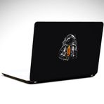 Dekolata Uydu ve Astronot 29x24 cm Laptop Sticker