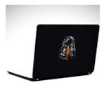 Dekolata Uydu ve Astronot 38x27 cm Laptop Sticker