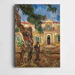 Dekolata Vincent Van Gogh Hospital İn Saint Semy Kanvas Tablo 100 x 140 CM