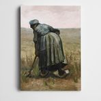 Dekolata Vincent Van Gogh Peasant Woman Digging Kanvas Tablo 50 x 70 CM