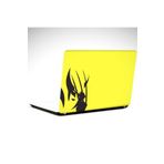 Dekolata Wolwerine Sarı Siyah 29x24 cm Laptop Sticker