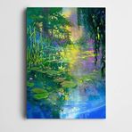 Dekolata Yeşil Ağaçlar Kanvas Tablo 50 x 70 CM