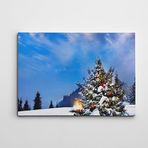 Dekolata Yılbaşı Ağacı 2 40x60 cm Kanvas Tablo