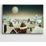Dekolata Yılbaşı Gecesi 2 50x70 cm Kanvas Tablo