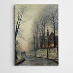 Dekolata Yol ve Ağaçlar 140x200 cm Kanvas Tablo
