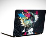 Dekolata Yüz Renkler 38x27 cm Laptop Sticker