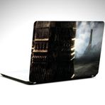 Dekolata Yüzüklerin Efendisi İki Kule Laptop Sticker 10 İnch (25X19CM)