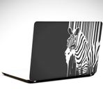 Dekolata Zebra Siyah Beyaz 37x26 cm Laptop Sticker