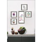 Dekolia 5 Parça Dekoratif Mdf Tablo Seti Çerçeve Görünümlü DEKOLIADKG014