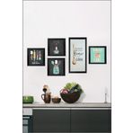 Dekolia 5 Parça Dekoratif Mdf Tablo Seti Çerçeve Görünümlü DEKOLIADKG015