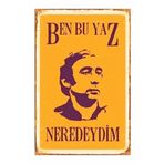 Dekolia Kuşe Kağıt Duvar Posteri Ben Bu Yaz Neredeydim Şener Şen Retro Vintage Drtr0010
