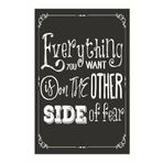 Dekolia Kuşe Kağıt Duvar Posteri Everything You Want Retro Vintage Drtr0034