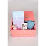 DEKOMUS French Press, Mavi, Premium Hediye Seti