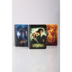 Dekomus Ile Lisanslı Harry Potter Spırallı A6 Çizgili Not Defteri / Bloknot - Mavi - 1