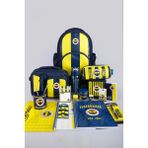 Dekomus Ile Yeni Sezon Lisanslı Fenerbahçe Full Kırtasiye Okul Seti Çubuklu Okul,3 Bölmeli Beslenme Çantası ve Kalem Çantası Ile 700 ml Matara,beslenme Kabı - 1 - 12M-Krem