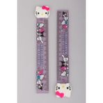 "DEKOMUS ISLAK MENDİL HEDİYELİ" HELLO KITTY "TEKLİ" CETVEL 15 CM - 12M-Krem