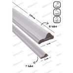 Dekonil Boyanabilir Duvar Çıtası Paketi 2cm (7 Adet ) 4 Cm (8 ADET)