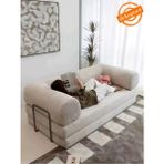Dekoport Relax Kanepe Açılır Aktivite Koltuğu Bondex Sünger 50 Dns Krem Renkli Konforlu Tasarım