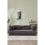 Dekoport Relax Kanepe Dinlenme Koltuğu Puffy Kanepe Yatak Olabilen Açılır Aktivite Koltuğu Antrasit