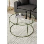 DEKOPRATİK Berlin Orta Sehpa Mint Yeşili 80cm