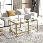 Dekopratik Sevay Gold Orta Sehpa