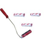 Dekor 1084 10 cm 3 Adet Parmak Rulo Yedek Ağzı