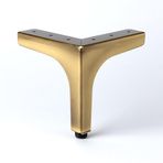 Dekor 12 Cm Antik Metal Mobilya Ayağı Modern Ayak Dayanıklı Tasarım Koltuk Sehpa Masa Tv Ünitesi