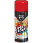 Dekor 3002 Kırmızı 400 ml Sprey Boya