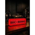 Dekor Atölye Recording Lamba - Stüdyo Recording Işığı - Dekoratif Stüdyo Işığı - Kırmızı