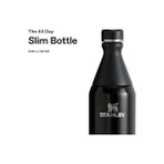 Dekor Delisi All Day Slim Soğuk Su Şişesi Termosu, 0.60 Litre, Siyah - 230 ml